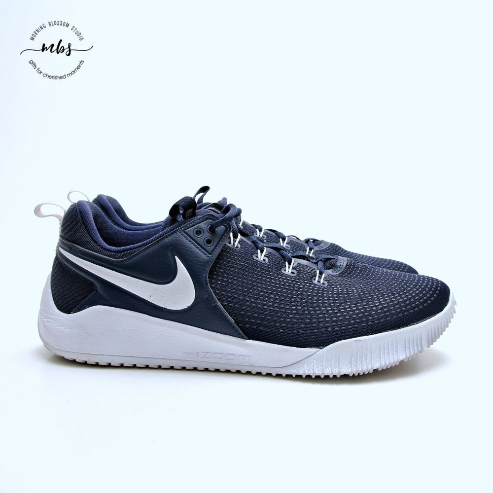 Nike Air Zoom HyperAce 2 Volleyball Court Sneakers in Blue Men Size 14